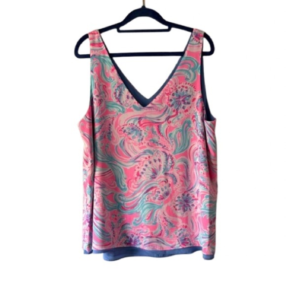 Lilly Pulitzer Tops - Lilly Pulitzer Reversible Tank Top